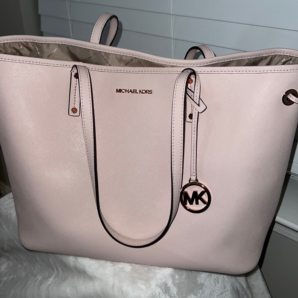 MICHAEL KORS PINK TOTE BAG